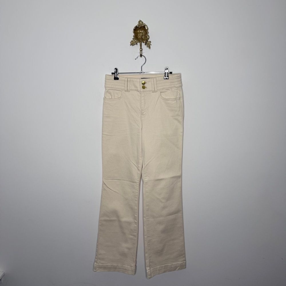 Talbots  Flare Leg Banded Waist Jeans 2